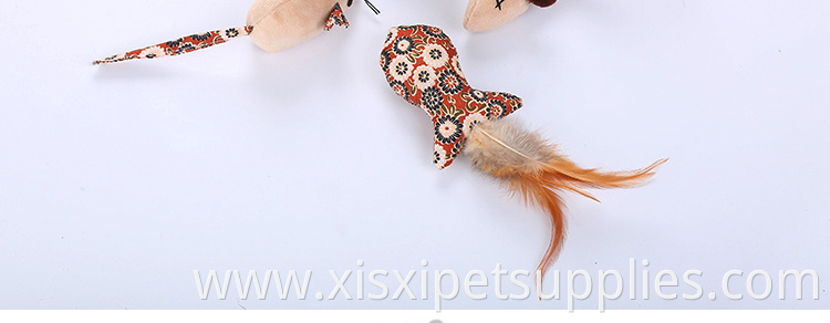 fish mouse ball feather cat toy catnip cat accessoires